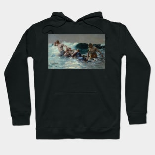 Undertow by Winslow Homer Hoodie